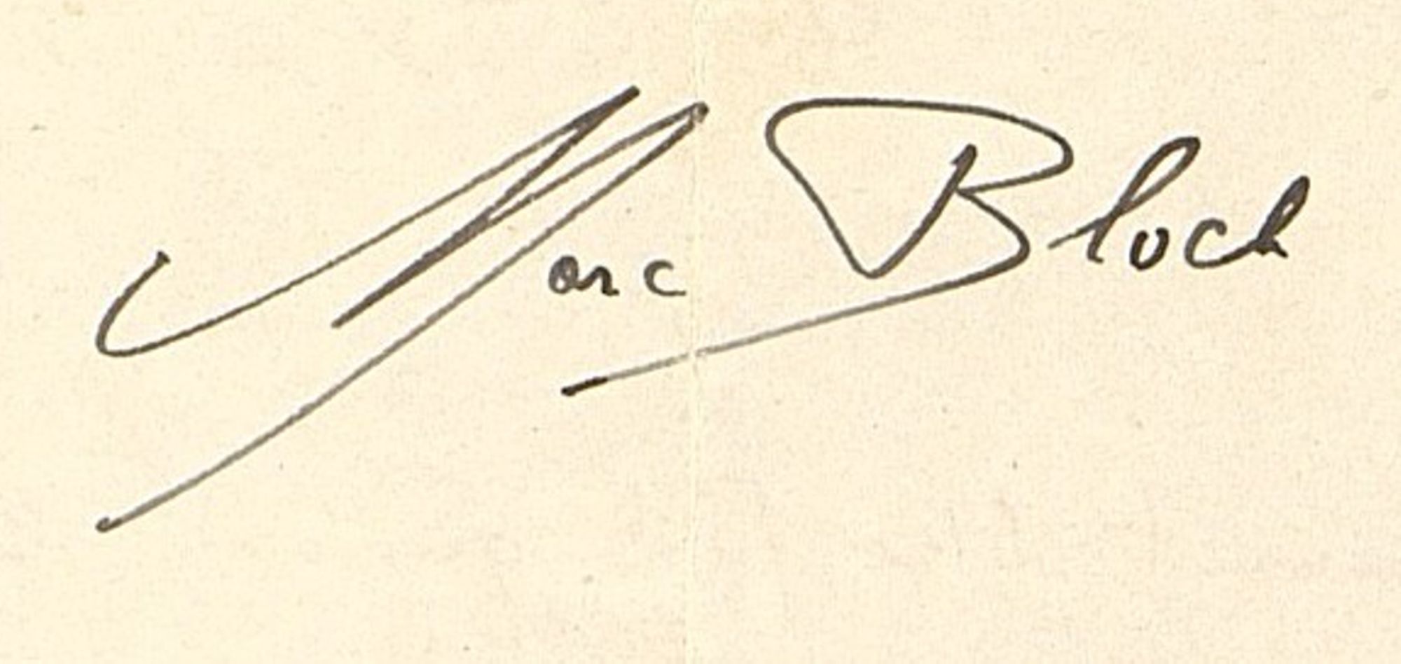 29 lettres de Marc Bloch adressées à André Déléage (53 J) 