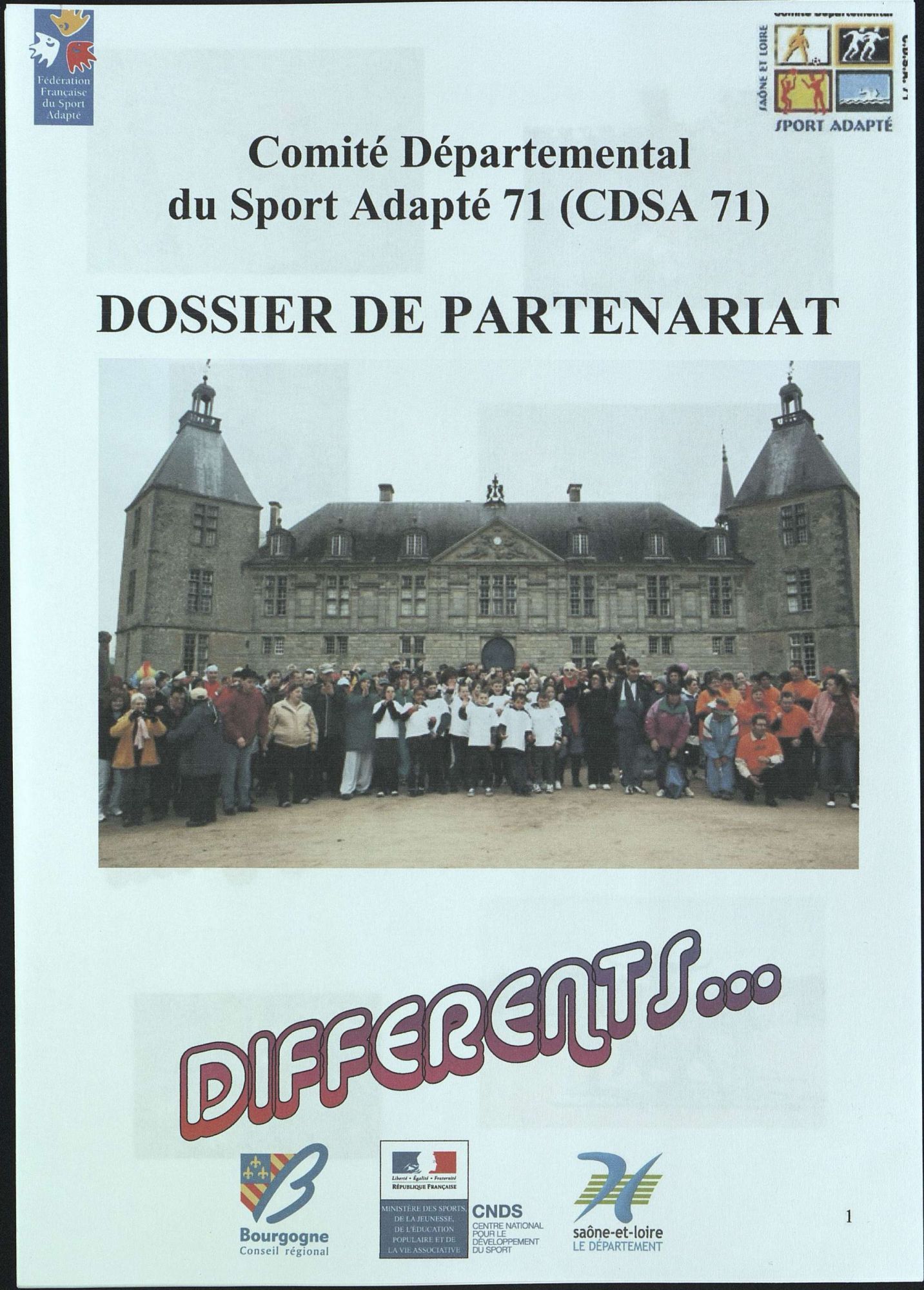 Le sport adapté (4071 W 68, 21ème siècle) Page 1/6