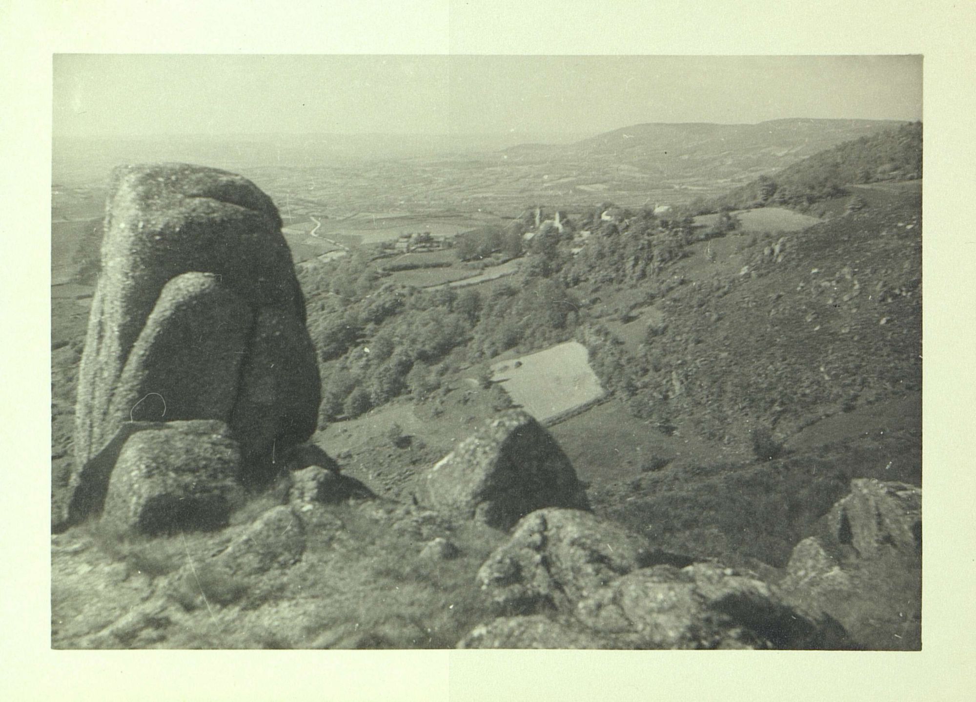 Photographie du site des rochers du Carnaval à Uchon (1T 279)