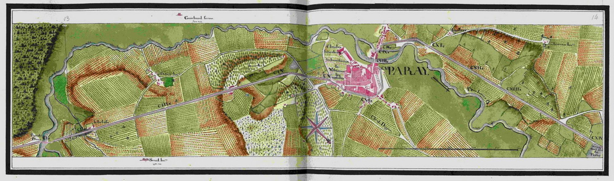 Extraits de l'Atlas général des routes (C SUP PC 1, 2 volumes reliés)