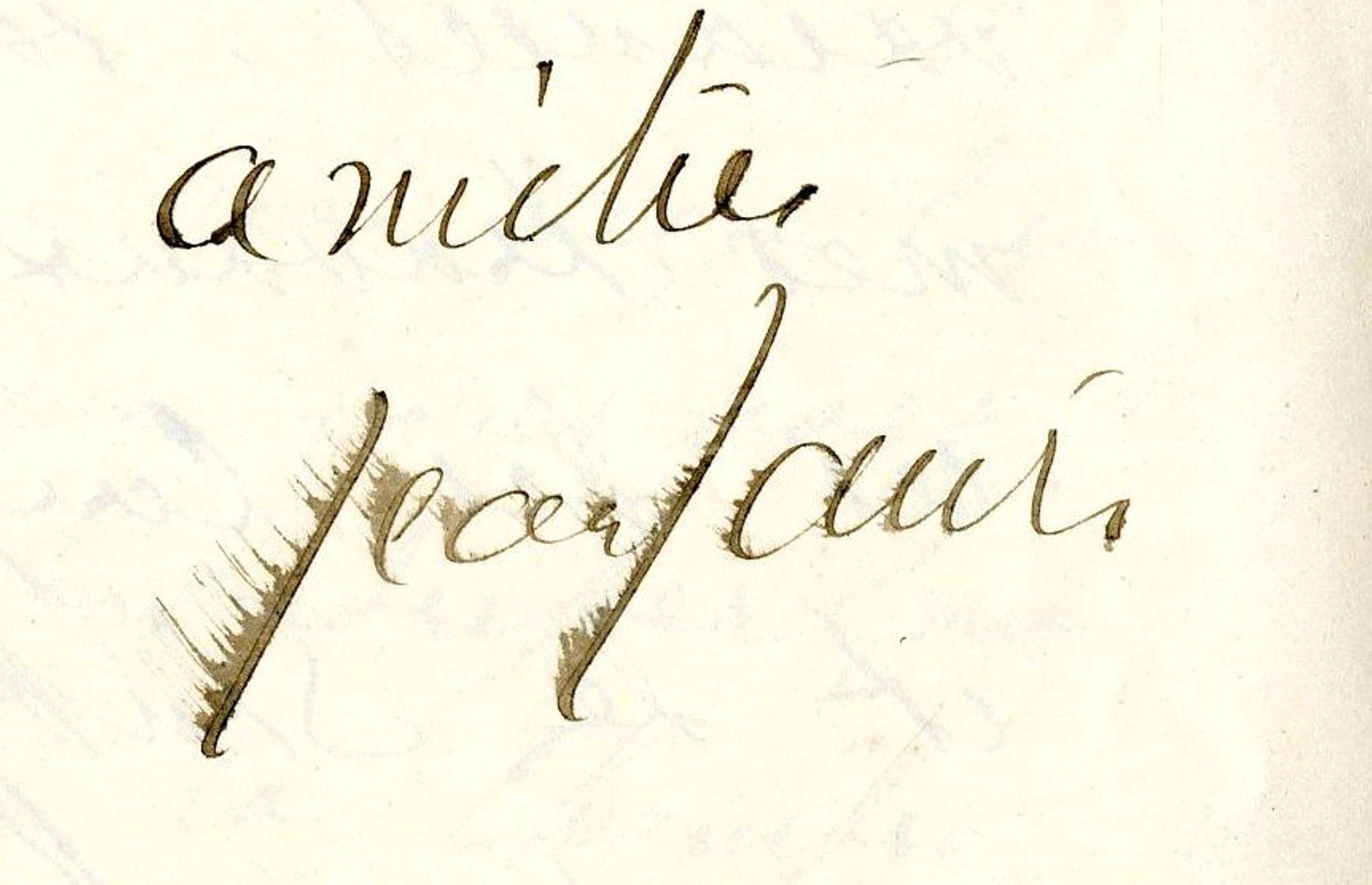 Document signé Jean Jaurès, 2 août 1907 (AD71, J 869)