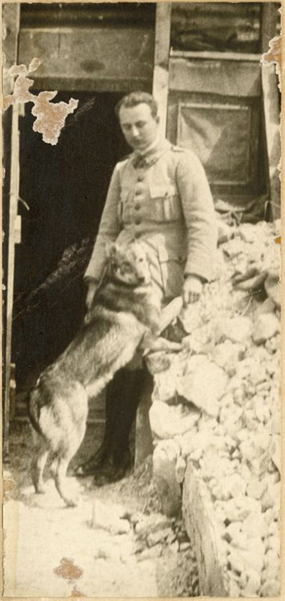 Henri-Paul Schneider au front. CUCM, dépôt C. Schneider à l'Ecomusée Creusot-Montceau.