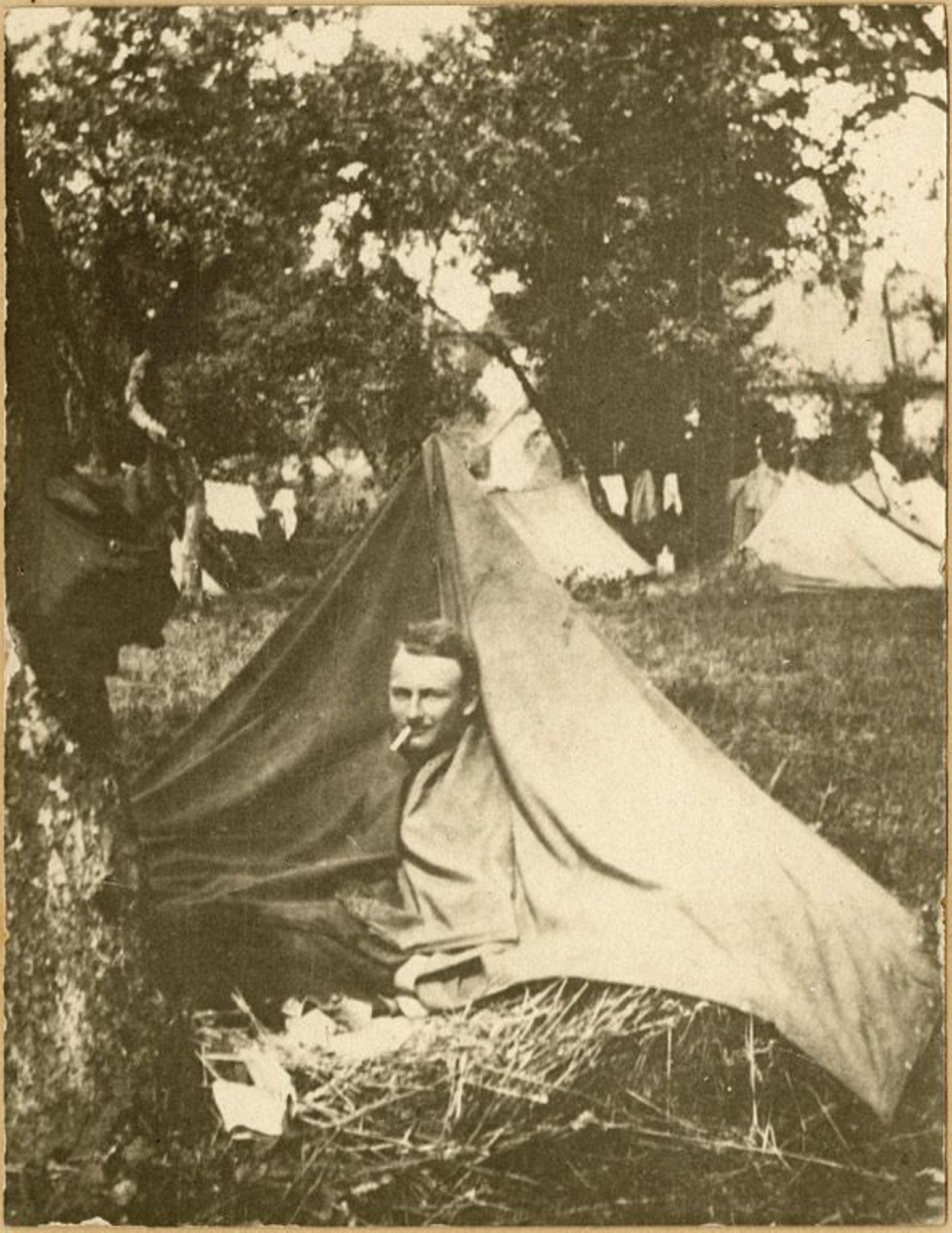 Henri-Paul Schneider au front . CUCM, dépôt C. Schneider à l'Ecomusée Creusot-Montceau.