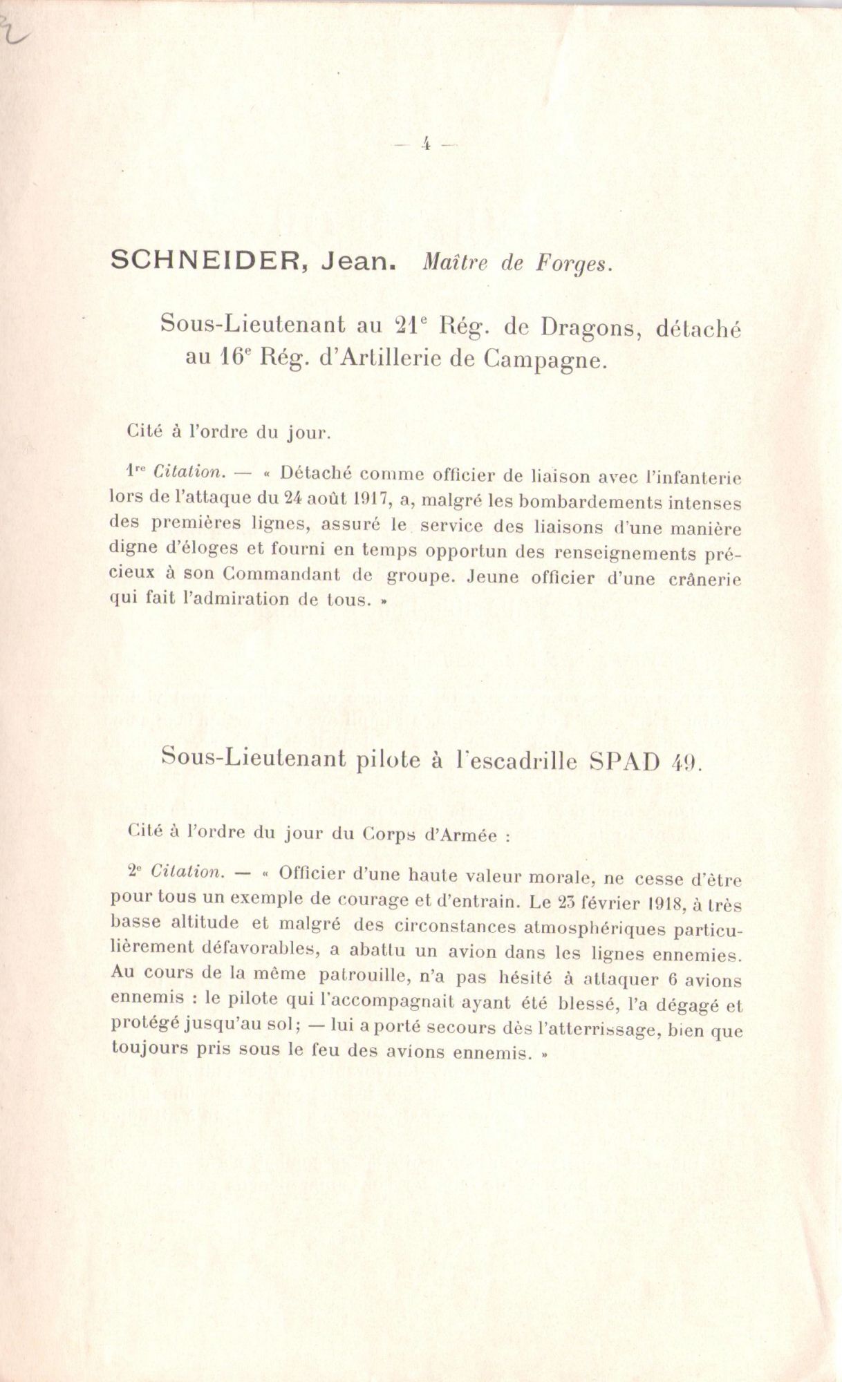 Livre d'or Schneider 2