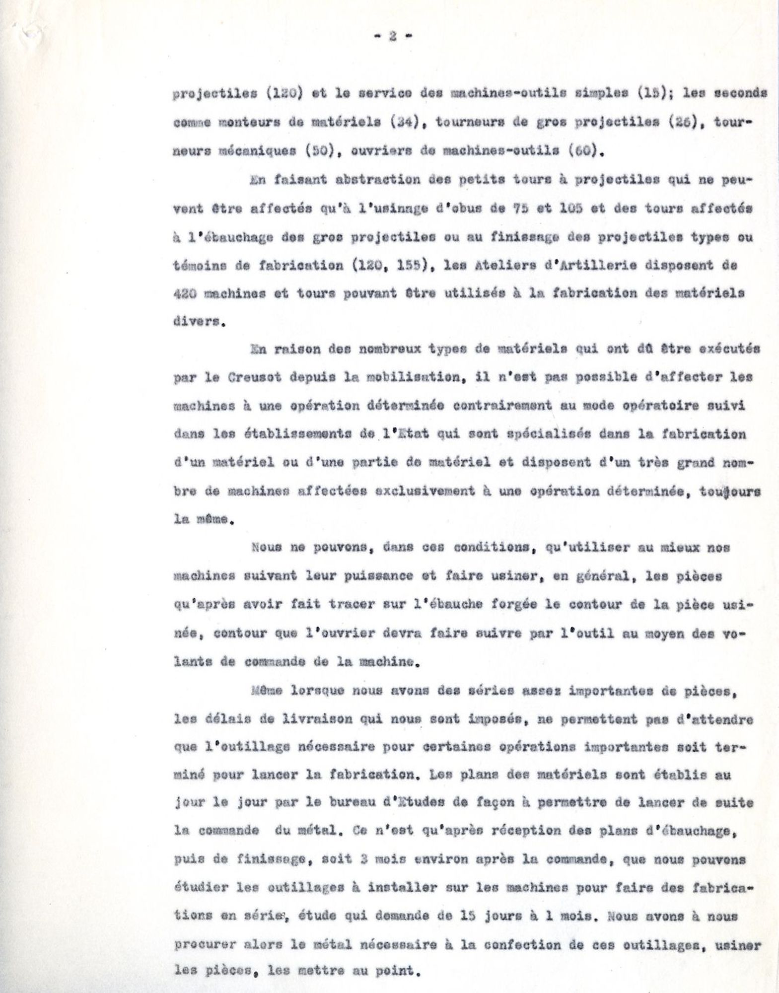 Note dactylographiée. Collection AFB SS1150-05-09