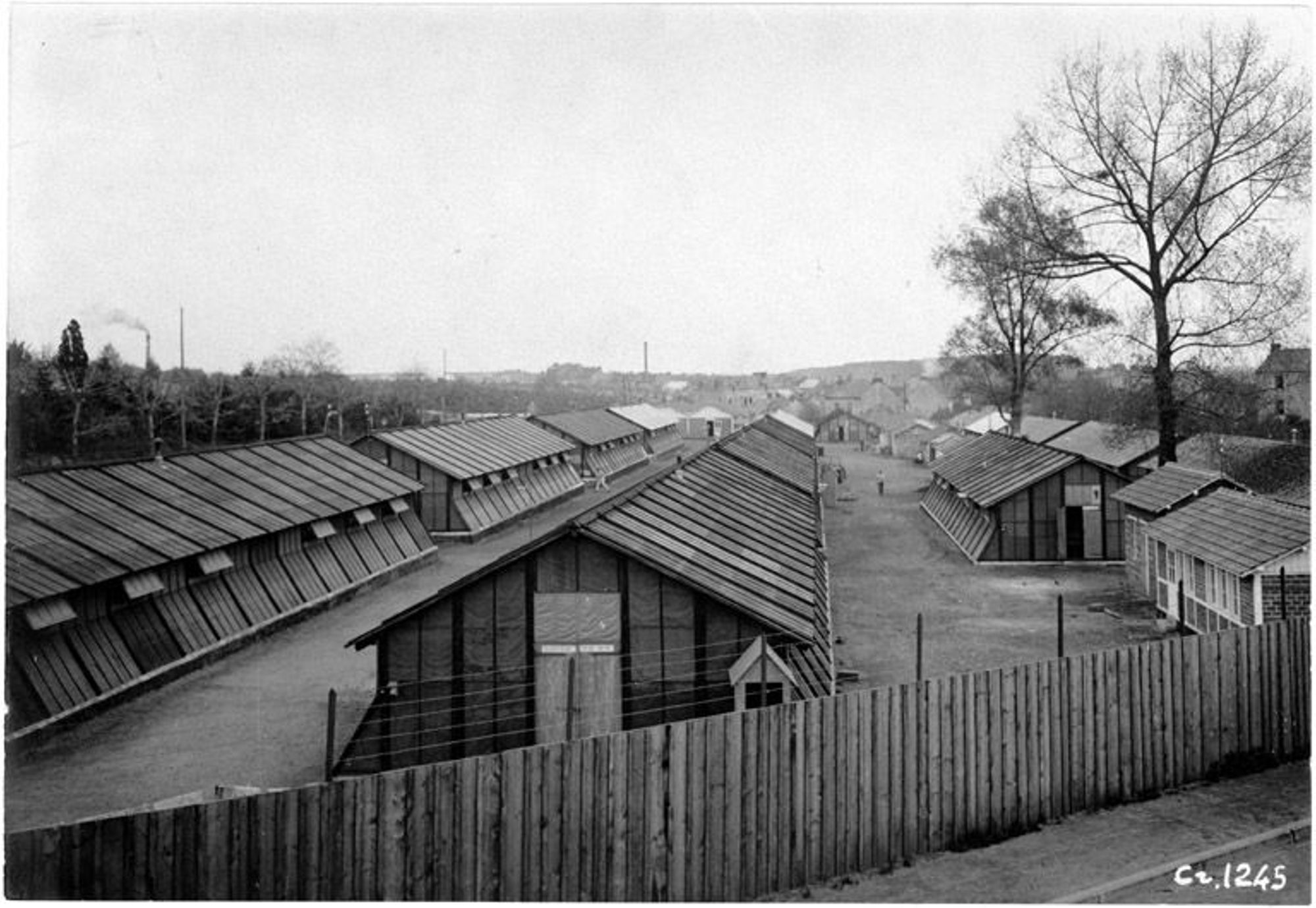 Le Creusot : Cantonnement rue des Acacias