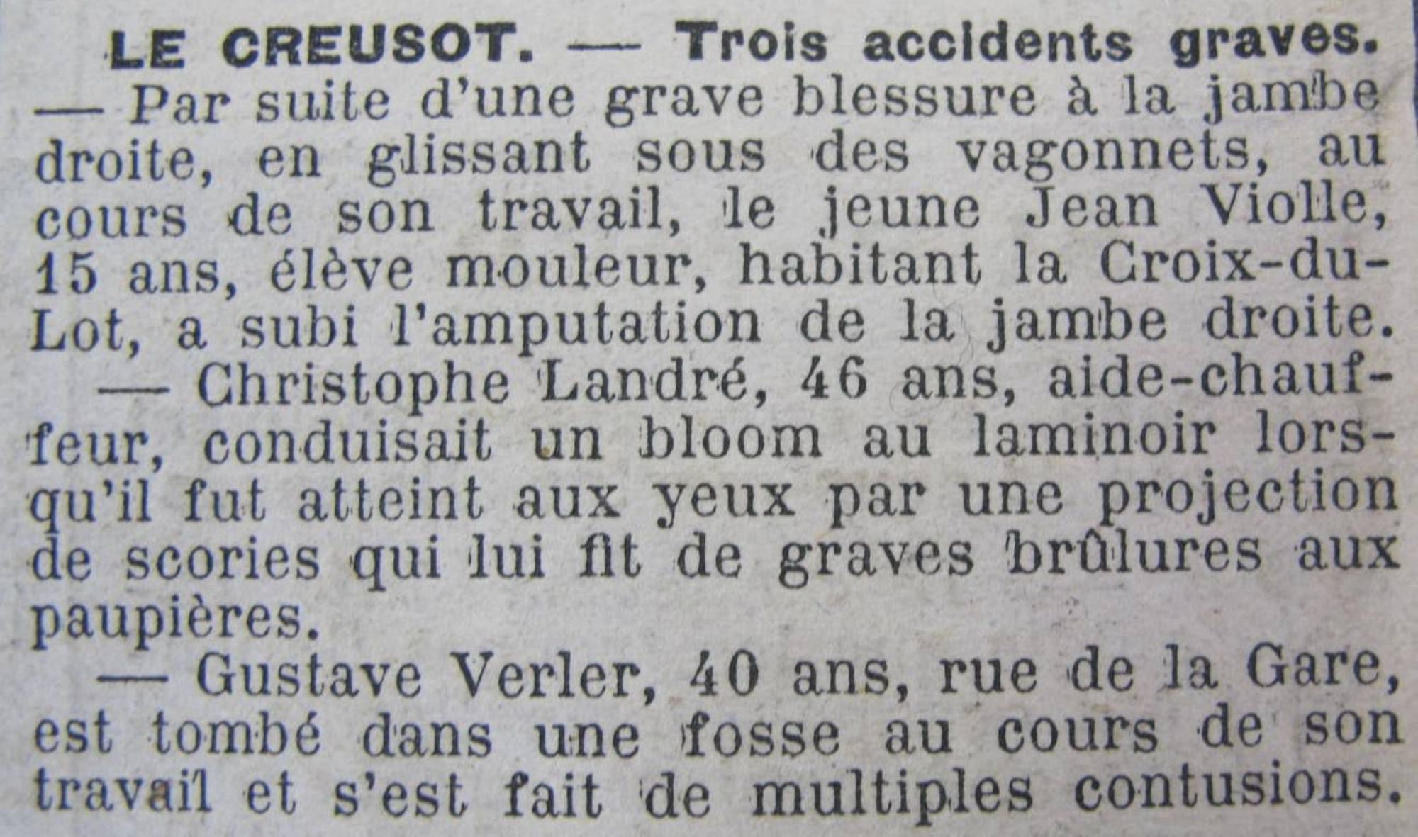 Le Progrès de Saône-et-Loire, 16 mai 1916. ADSL PR 97/78