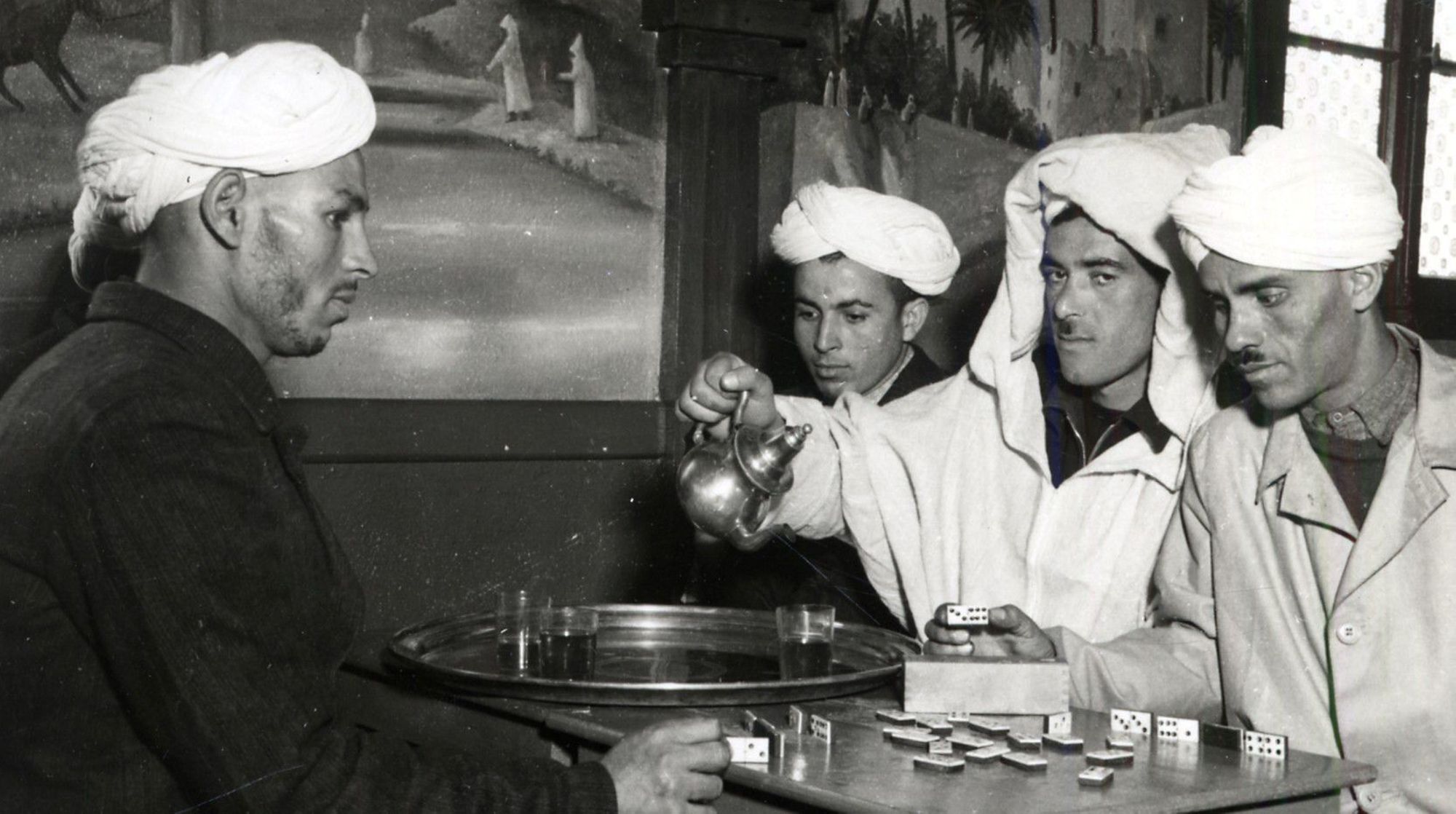 Le café maure. Collection AFB
