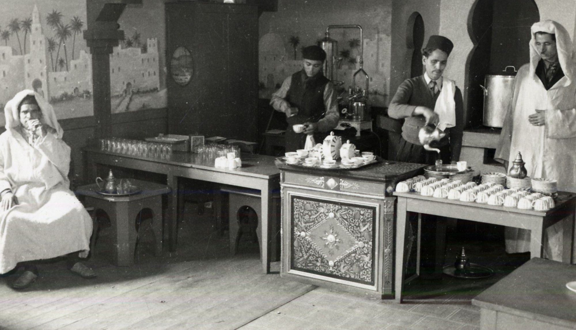 Le café maure. Collection AFB