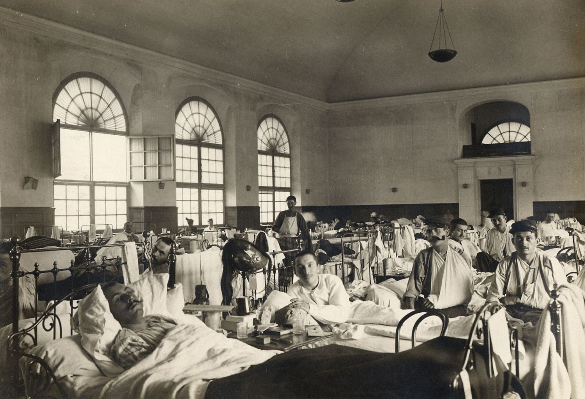 Hôpital temporaire n° 27. Collection AFB.