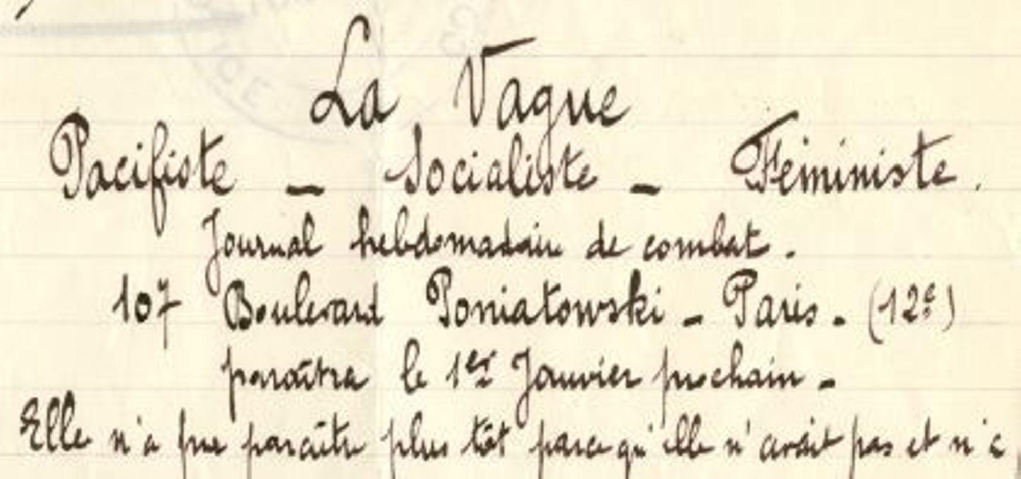 La Vague, 11 décembre 1917, AD71 M3311