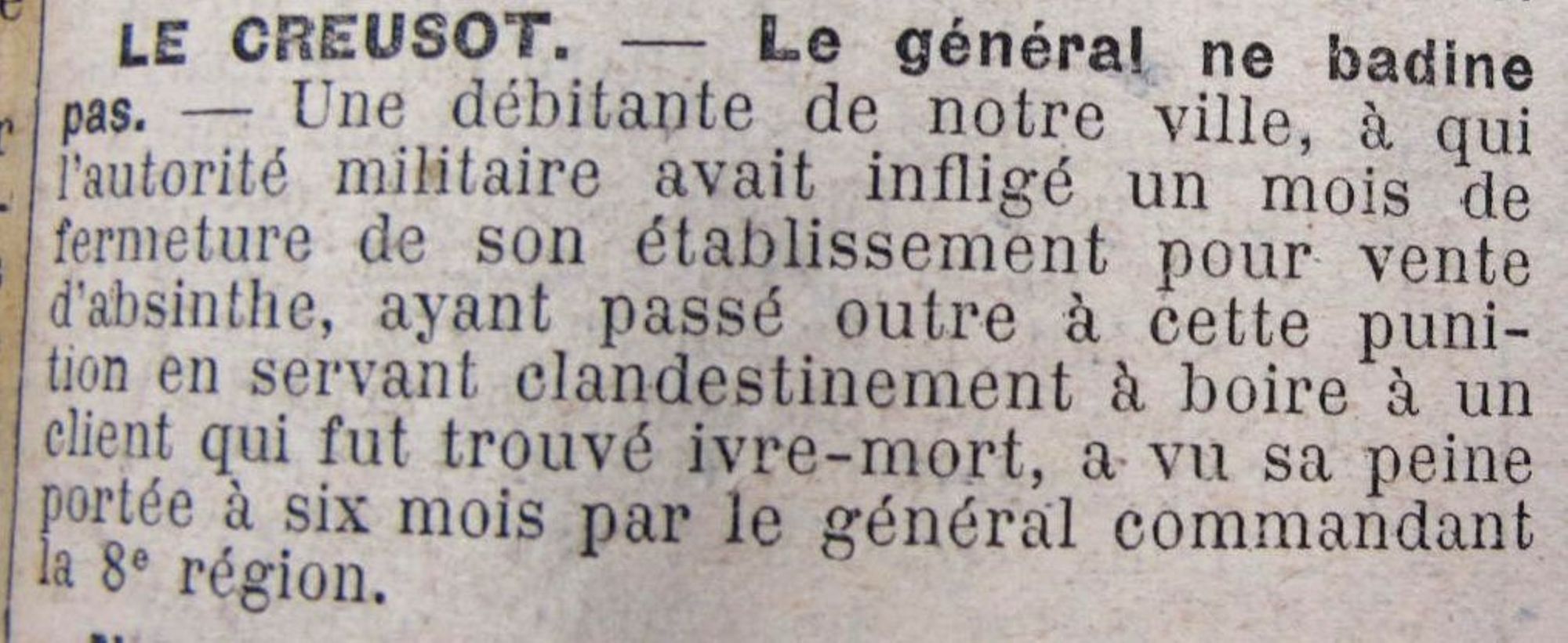 Le Progrès de Saône-et-Loire, 10 mars 1915. ADSL PR 97/76
