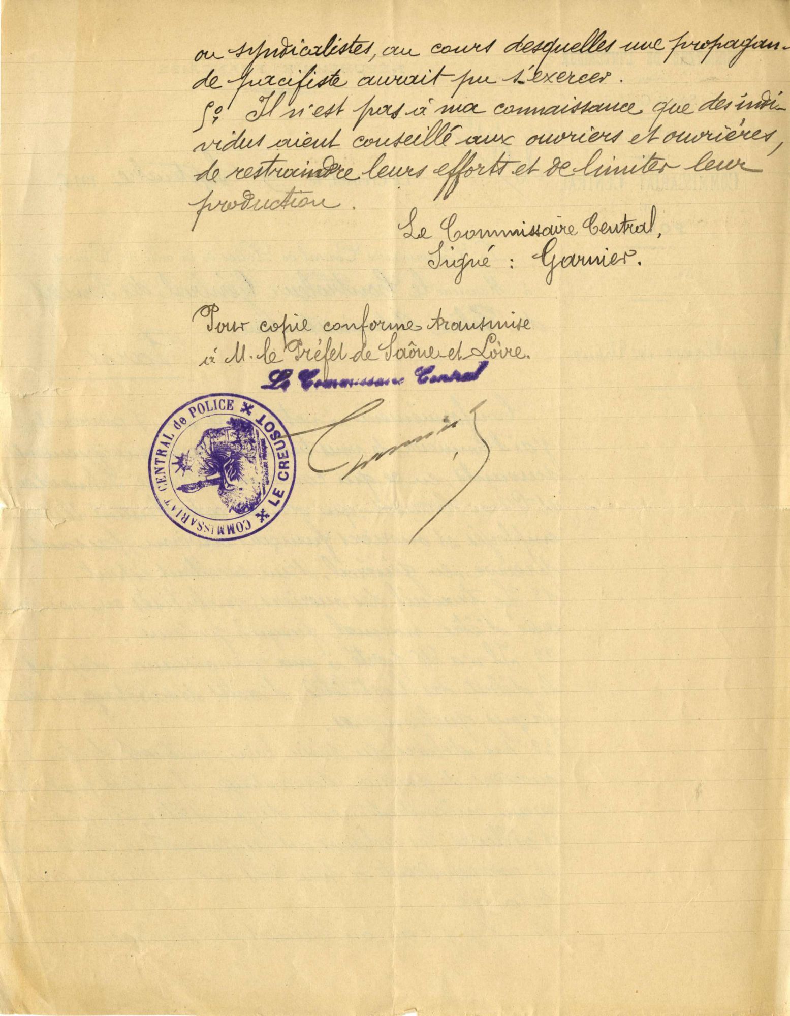 9 septembre 1916, page 2/2. ADSL M 3311,