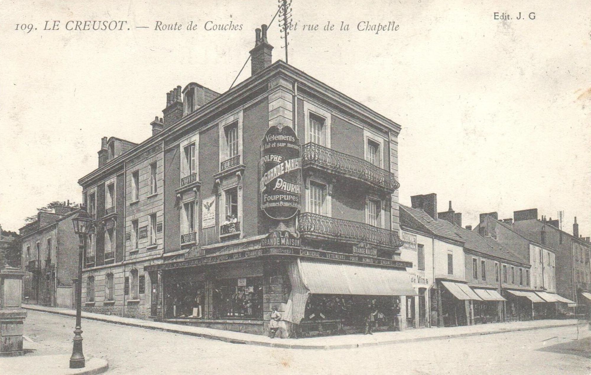 Lucien à son père Louis, carte en circulation le 14 février 1915. Collection Rochette.