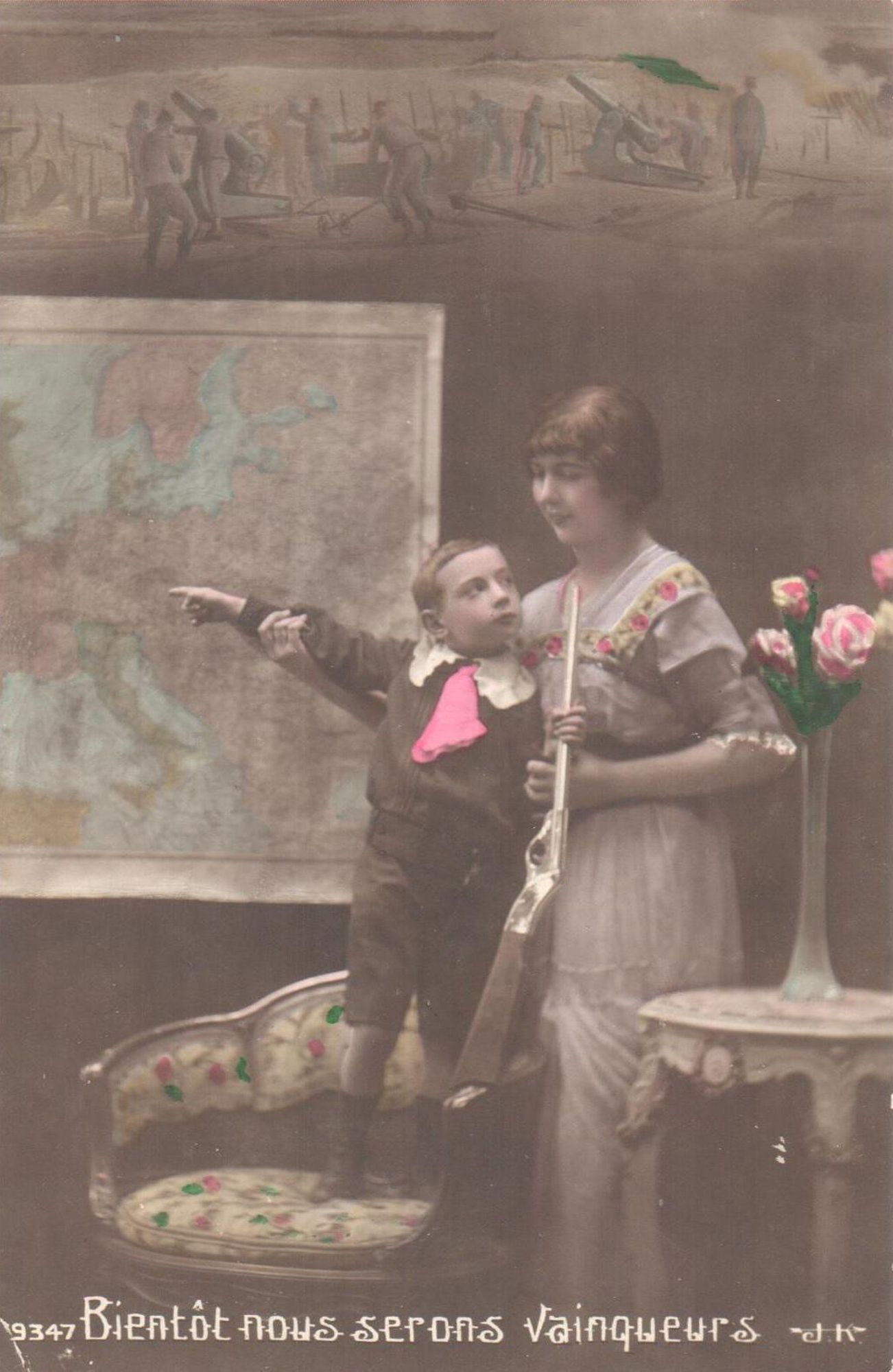 Raymond Rochette à son père Louis, carte en circulation le 26 novembre 1914. Collection Rochette